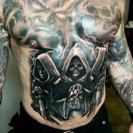 Tattoos - Abdomen Ritual - 128754